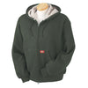Dickies Men's Leaf Green 10.75 oz. Bonded Waffle-Knit Hooded Jacket