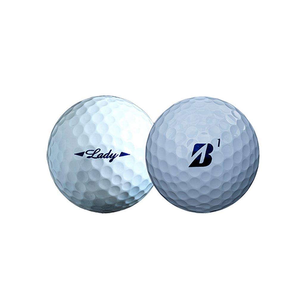 Bridgestone Lady White Precept Golf Balls with Custom Logo