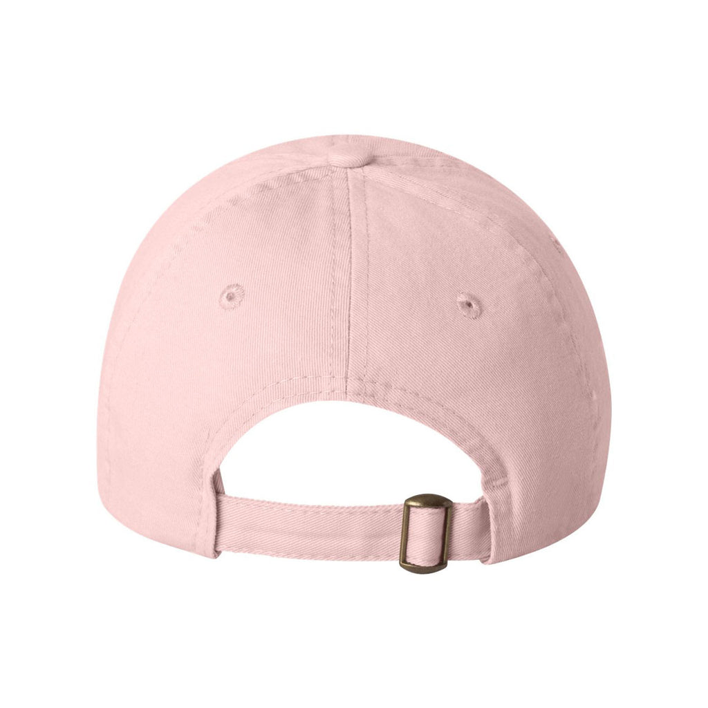 Valucap Light Pink Small Fit Bio-Washed Unstructured Cap