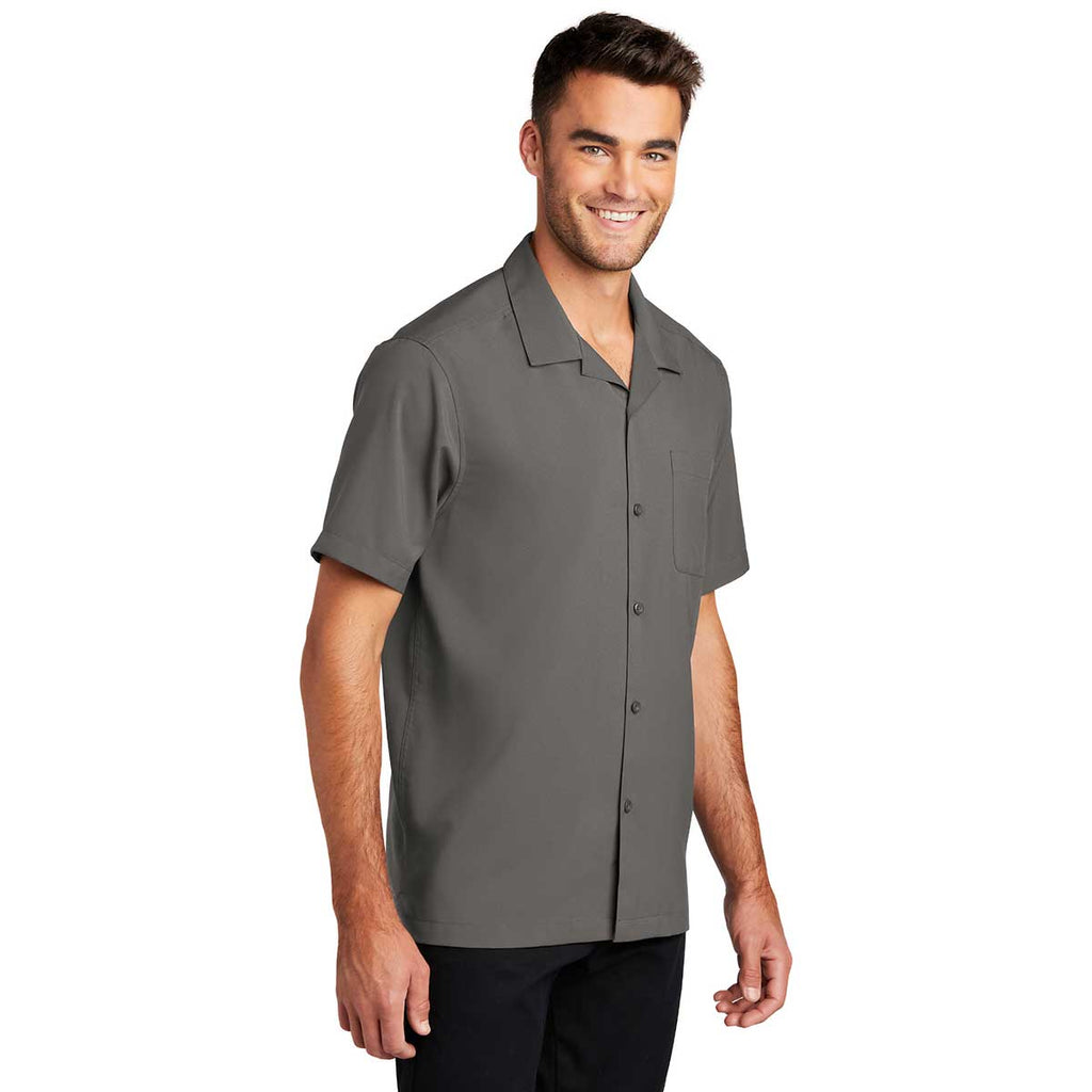 Port Authority Men's Graphite Short Sleeve Performance Staff Shirt