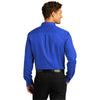 Port Authority Men's True Royal Long Sleeve SuperPro React Twill Shirt