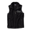 Patagonia Men's Black/Forge Grey Lightweight Synchilla Snap T Vest