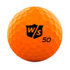 Wilson Orange Staff 50 Elite Golf Balls