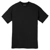 Sport-Tek Youth Black Dry Zone Raglan T-Shirt