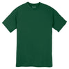 Sport-Tek Youth Forest Green Dry Zone Raglan T-Shirt