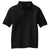 Port Authority Youth Black Silk Touch Polo