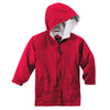 Port Authority Youth Red/Light Oxford Team Jacket