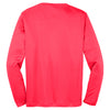 Sport-Tek Youth Hot Coral Long Sleeve PosiCharge Competitor Tee