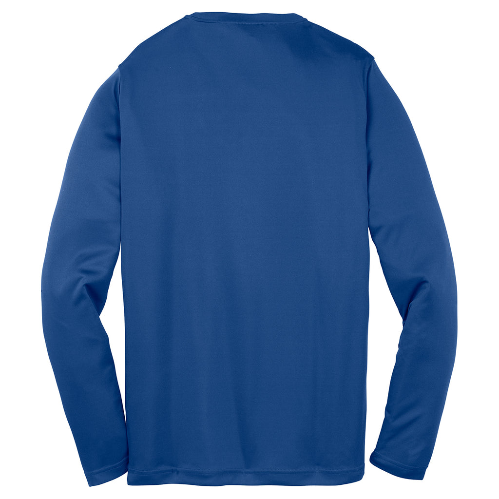 Sport-Tek Youth True Royal Long Sleeve PosiCharge Competitor Tee