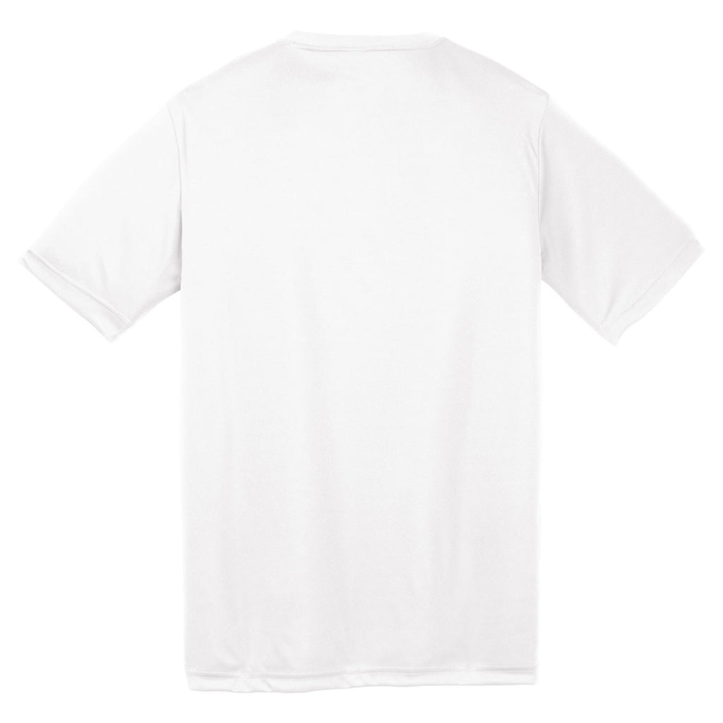 Sport-Tek Youth White PosiCharge Competitor Tee