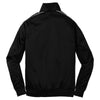 Sport-Tek Youth Black/ Iron Grey Dot Sublimation Tricot Track Jacket