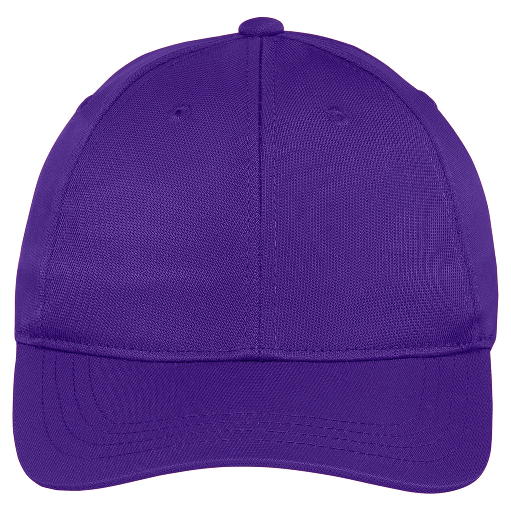 Sport-Tek Youth Purple Dry Zone Nylon Cap