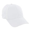 AHEAD White Textured Poly Active Sport Cap