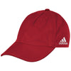 adidas Red Adjustable Washed Slouch Cap