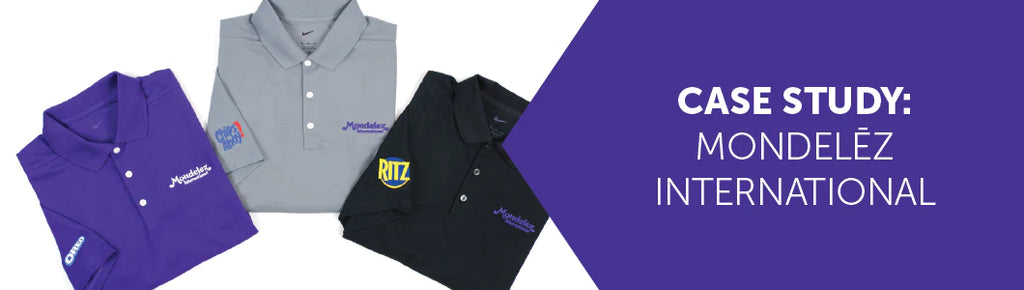 Case Study: Mondelēz Orders Corporate Logo Employee Uniforms