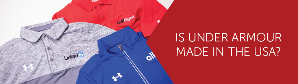 Is Under Armour Clothing Made in the USA?