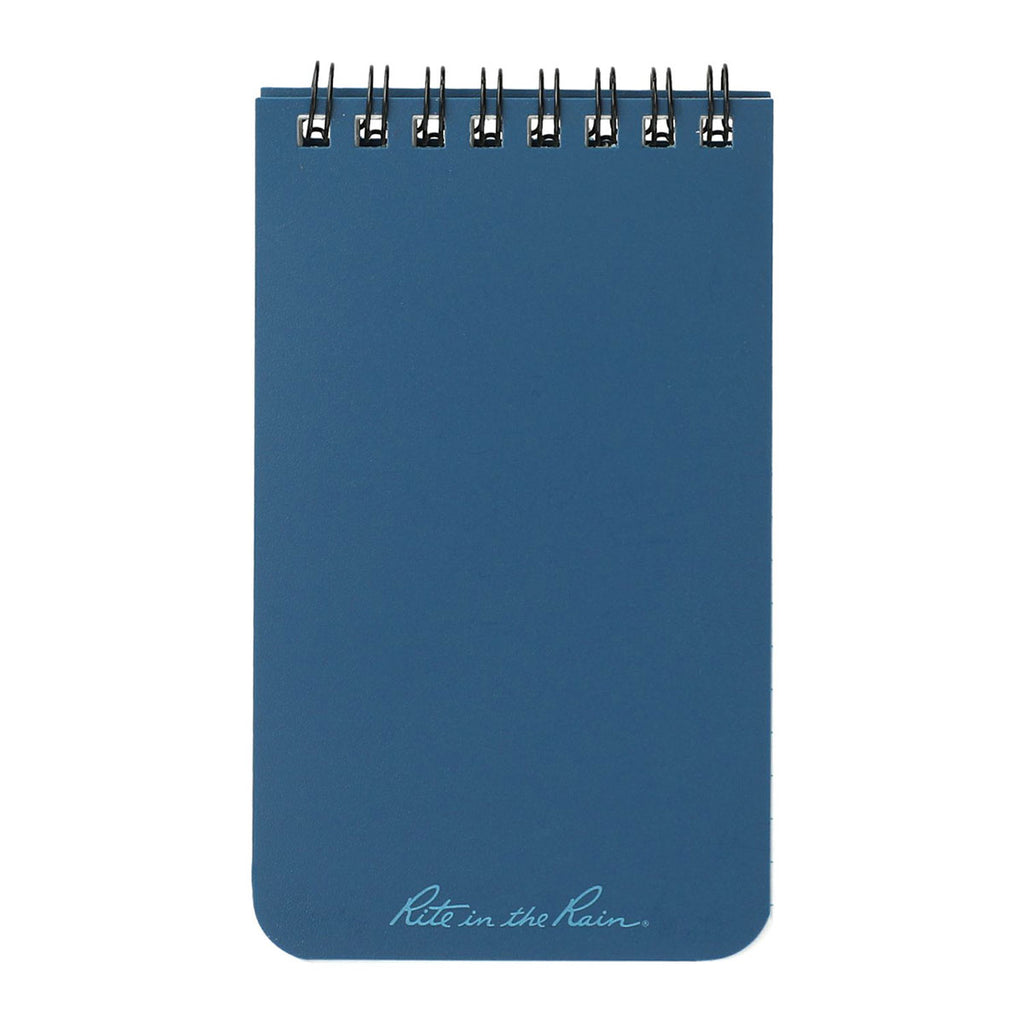 Rite in the Rain Blue 3" x 5" Top Spiral Notebook