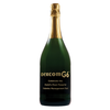 A+ Wines Green Etched CA Champagne Sparkling Wine 1.5L Bottle with 1 Color Fill