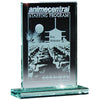 Hit Jade Green Medium Glass Award