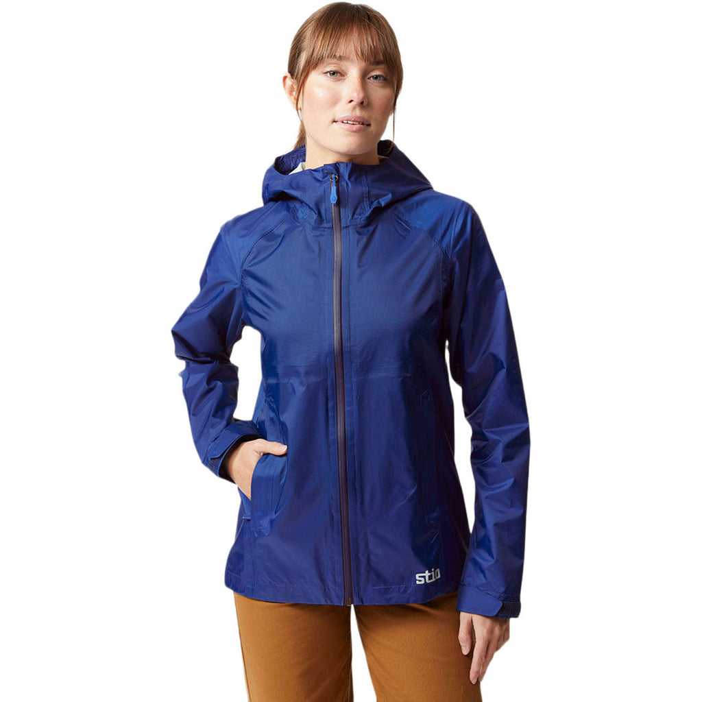 Stio Women's Cobalt Night Rollick Hooded Jacket