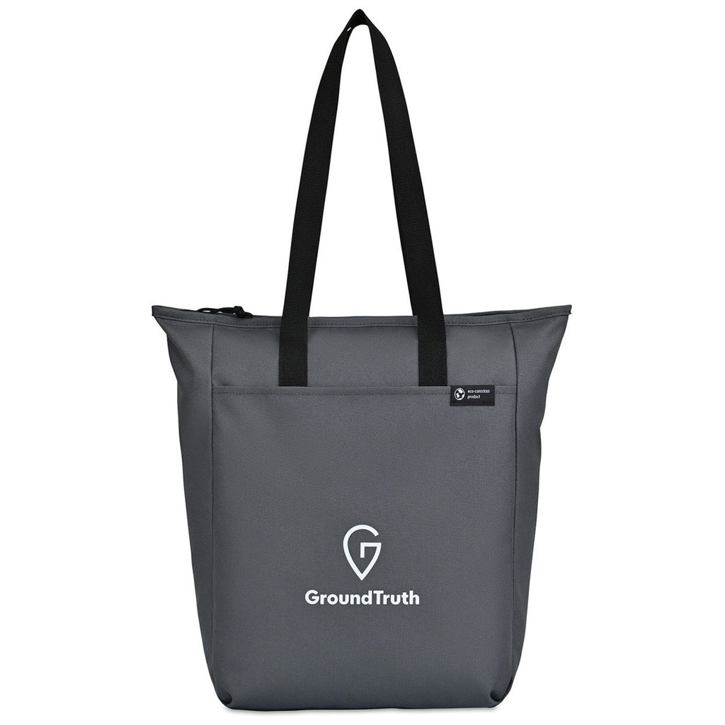 Gemline Durango Grey Renew rPET Zippered Tote