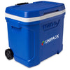 Igloo White-Majestic Blue Profile II 28 Qt Roller Cooler