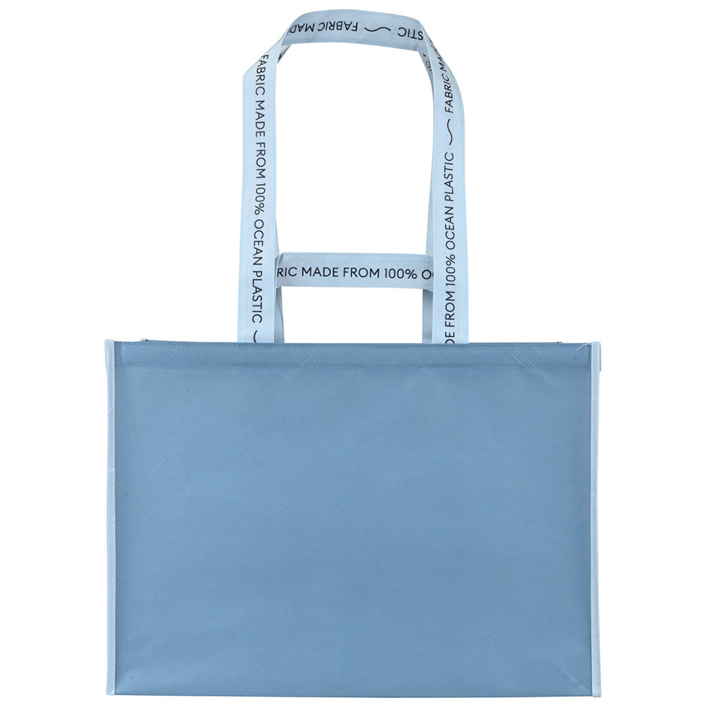 Out of the Ocean Slate Grey Reusable XL Shopper with Click N' Stay