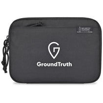 48-Hour Gemline Black Renew rPET Slim Tech Organizer