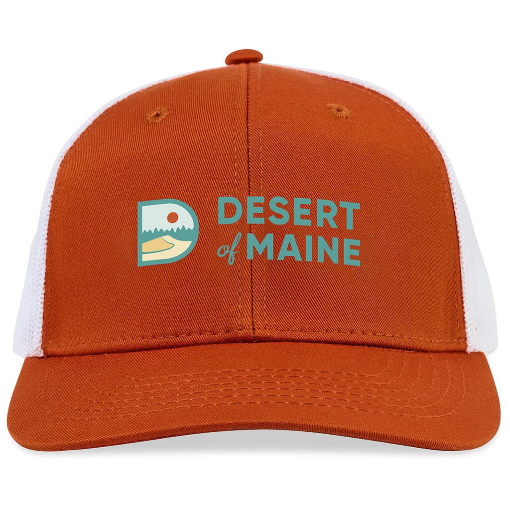 Merrimack Hat Co. Orange/White Colt Trucker