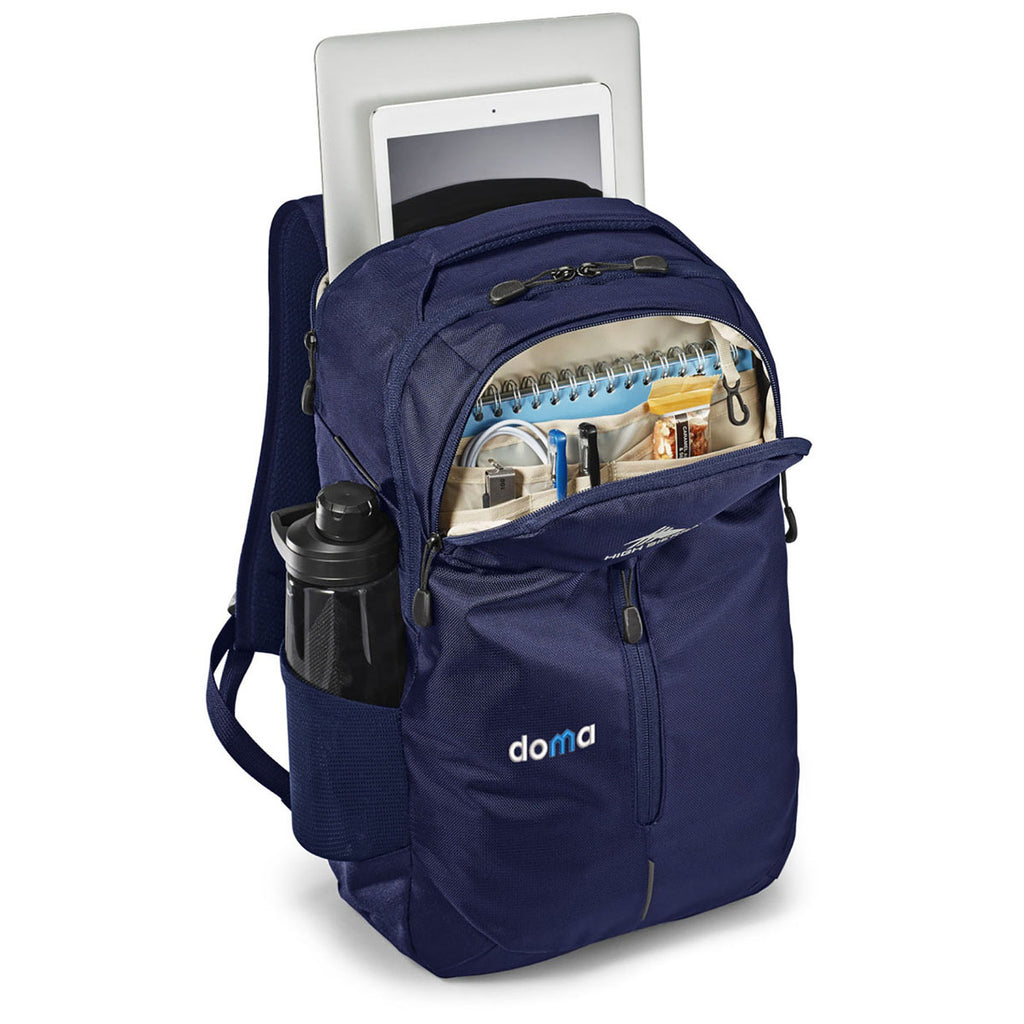 High Sierra True Navy Swerve Pro Laptop Backpack