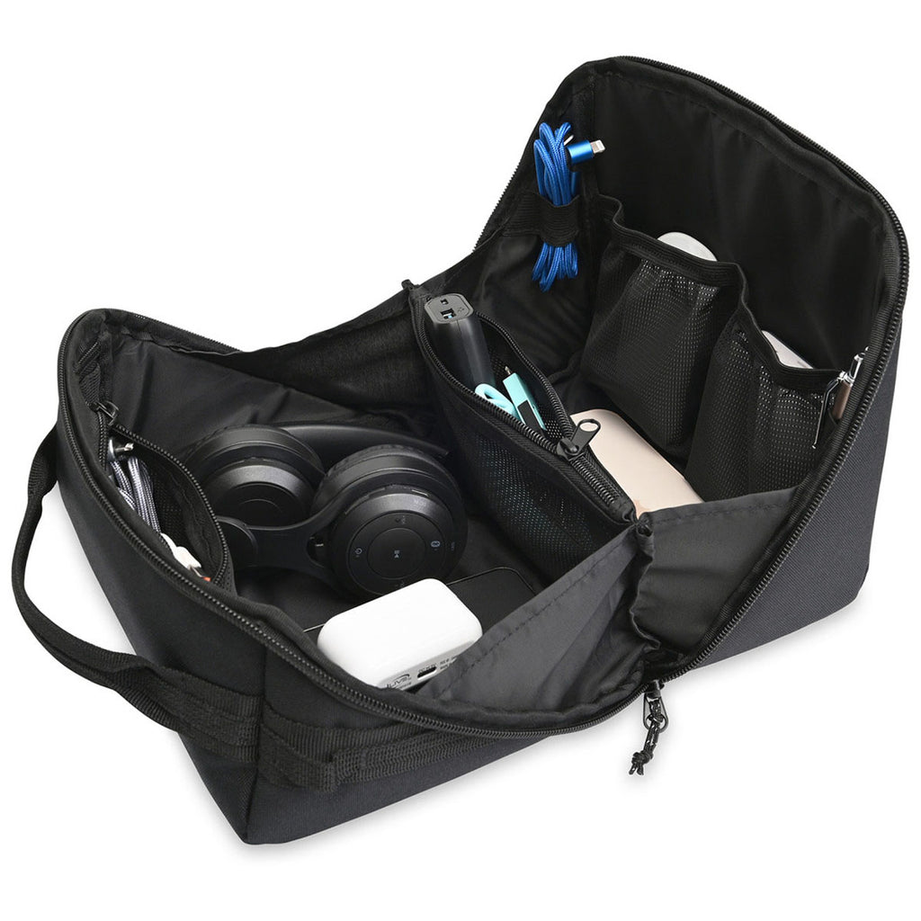 Gemline Black Newton Fold Out Tech Organizer