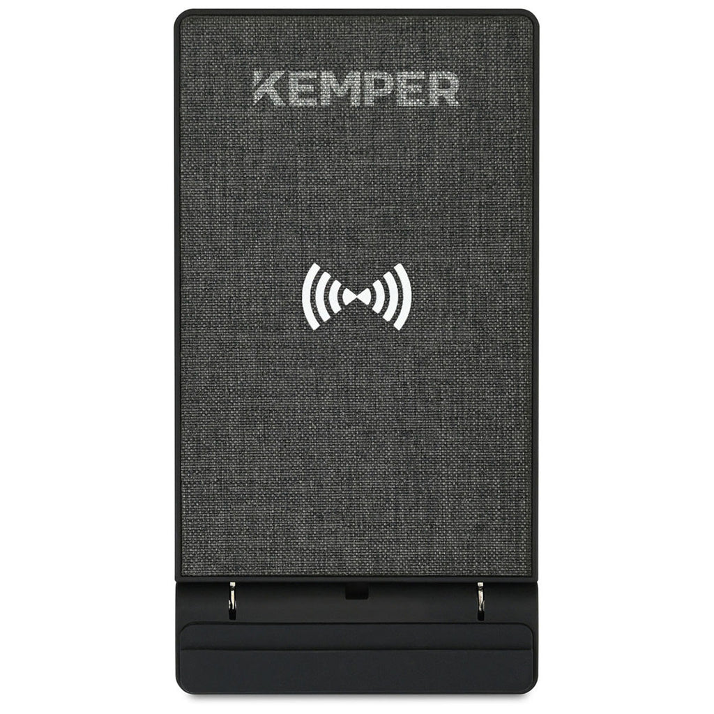 Gemline Charcoal Heather Eden Collapsible Desk Charger