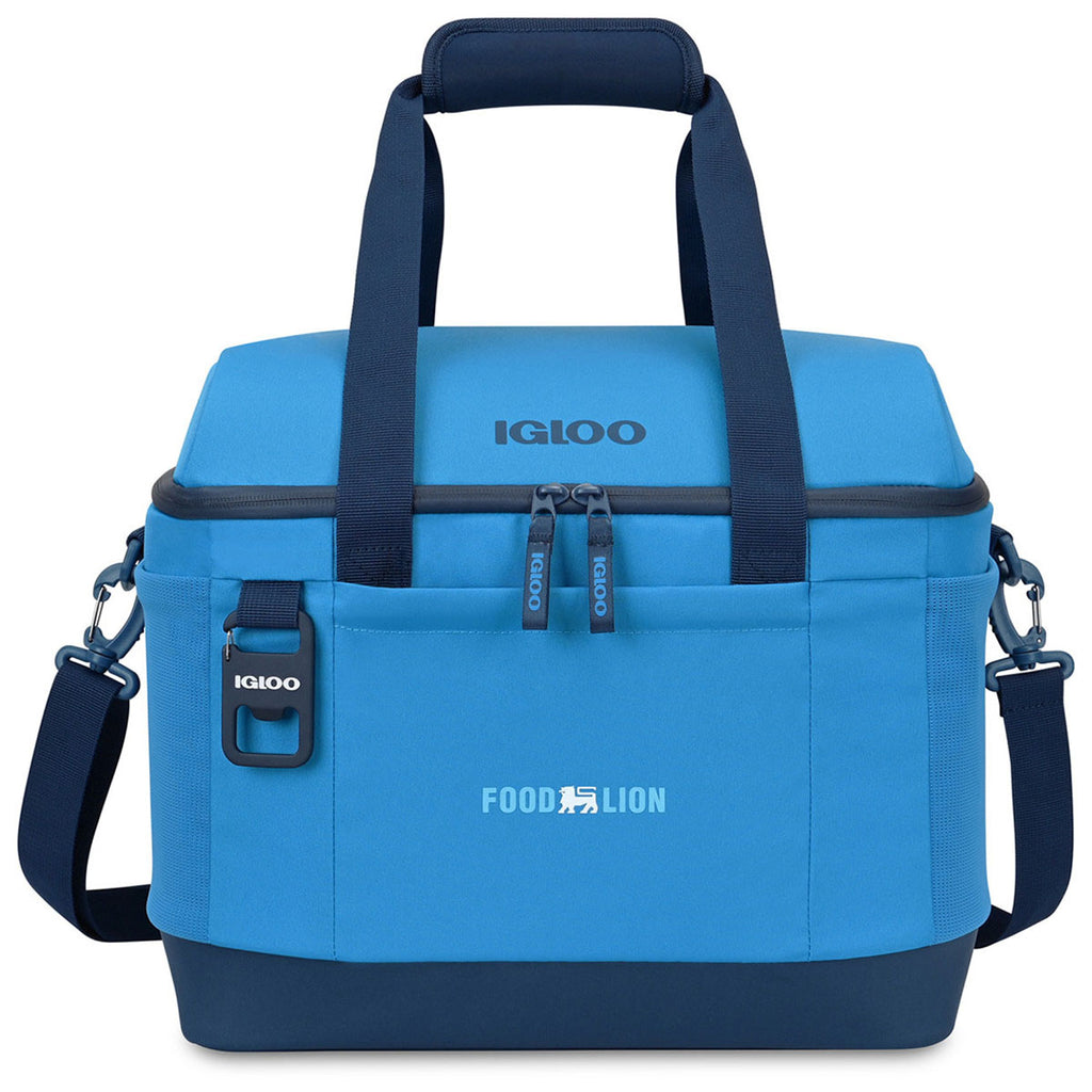 Igloo Brilliant Blue Day Chiller XL Box 38 Can Soft Cooler