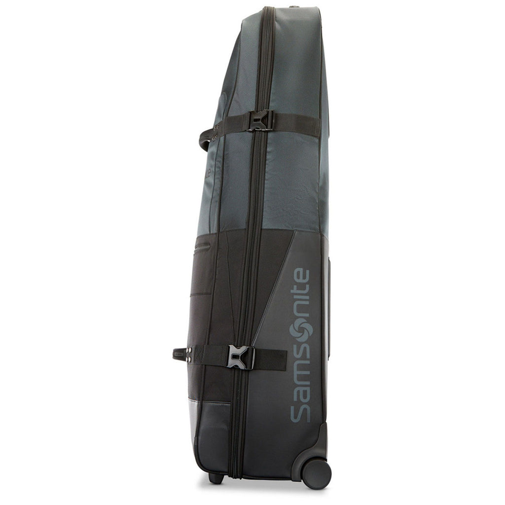 Samsonite Black Softside Travel Golf Bag with Luggage Tag