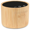 Gemline Bamboo Reed Circle Bamboo Wireless Speaker