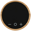 Gemline Bamboo Reed Circle Bamboo Wireless Speaker