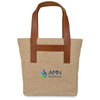 Out of The Woods Natural  Jute T-Strap Tote