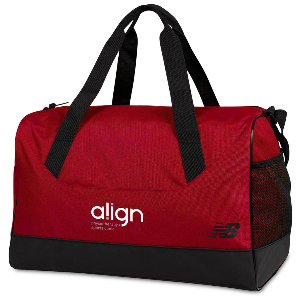 New Balance Red Essentials Medium Duffel