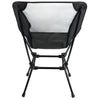Gemline Black Campstead Recycled rPET Camping Chair w/ Storage Bag