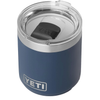 YETI Navy Rambler 10 oz Stackable Lowball 2.0 with Durasip Ceramic Lining