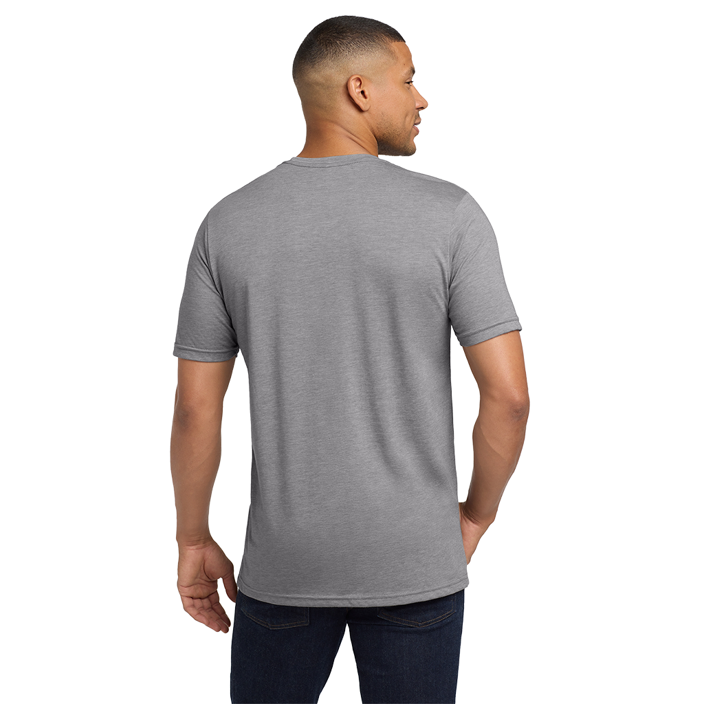 Next Level Unisex Heather Grey Poly/Cotton Tee