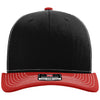 Richardson Black/White/Red Trucker Cap
