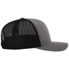 Richardson Charcoal/Black Trucker Cap