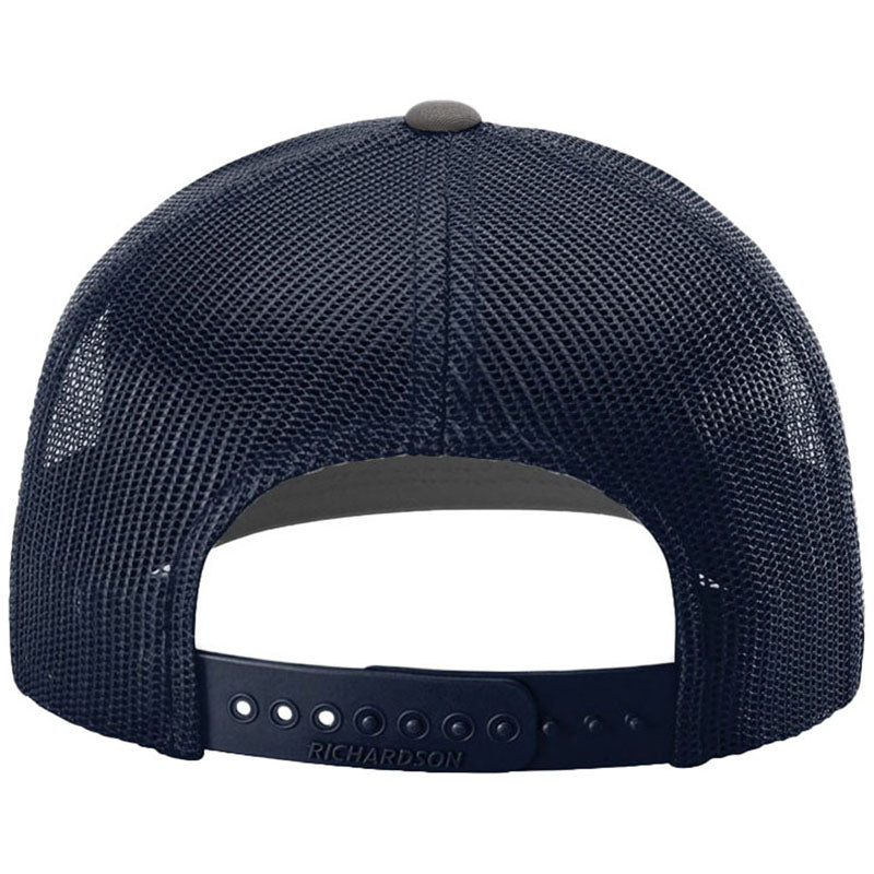 Richardson Charcoal/Navy Trucker Cap