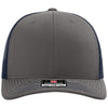 Richardson Charcoal/Navy Trucker Cap