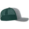Richardson Heather Grey/Dark Green Trucker Cap