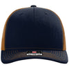 Richardson Navy/Caramel Trucker Cap