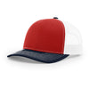 Richardson Red/White/Navy Trucker Cap