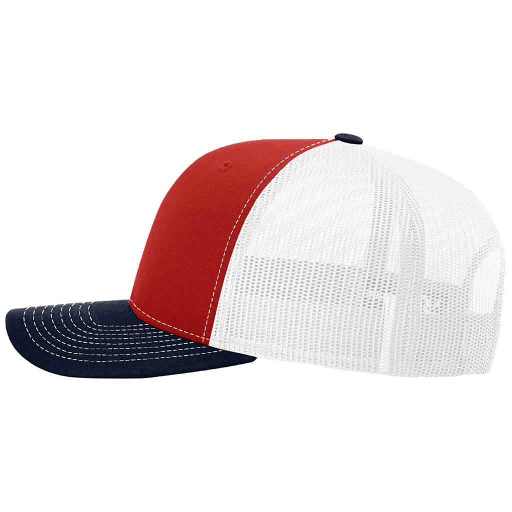 Richardson Red/White/Navy Trucker Cap