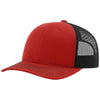 Richardson Red/Black Trucker Cap